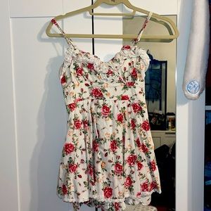 Liz Lisa Floral Mini dress Skort